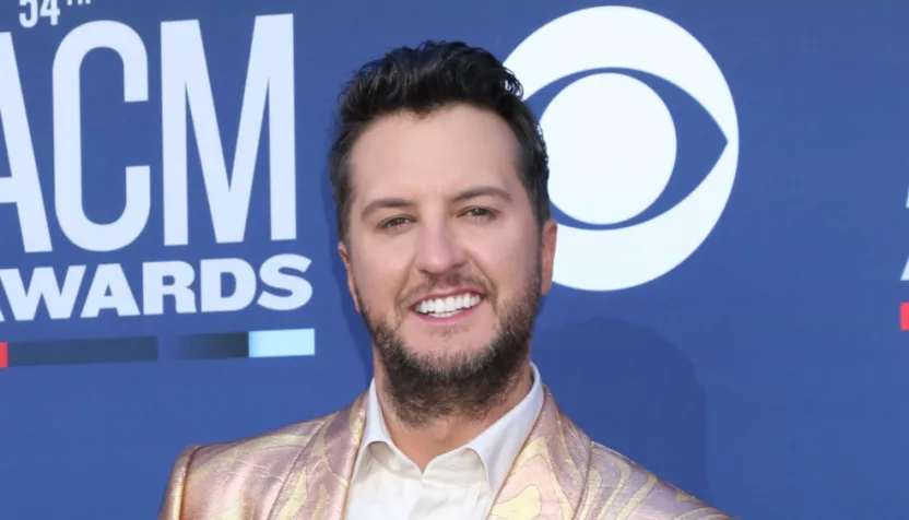 Luke Bryan at the 54th Academy of Country Music Awards at the MGM Grand Garden Arena on April 7^ 2019 in Las Vegas^ NV