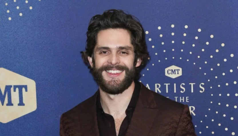 Thomas Rhett attends the 2019 CMT Artists of the Year at Schermerhorn Symphony Center on October 16^ 2019 in Nashville^ Tennessee.