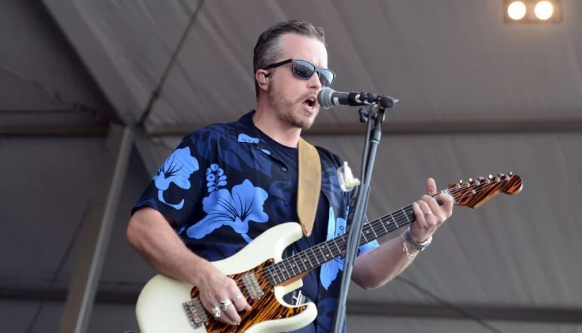 Jason Isbell and the 400 Unit performs at the New Orleans Jazz and Heritage Festival in Louisiana. New Orleans^ LA - May 4^ 2018