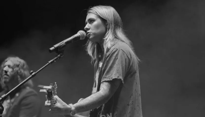 Morgan Wade performs live on stage at Hard Rock Live. HOLLYWOOD^ FLORIDA - OCTOBER 15^ 2022
