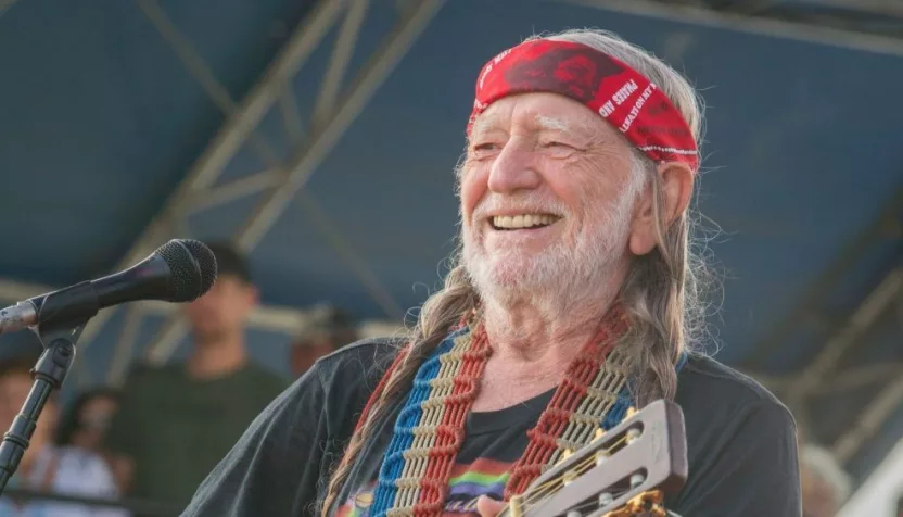 Willie Nelson performs at LOCKN' Festival in Arrington^ VA. Arrington^ VA/USA - 9/7/2014