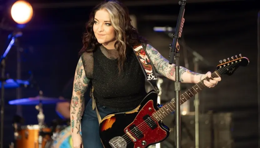 Ashley McBryde performs in concert on April 5^ 2024 in Fort Lauderdale^ Florida. The performance was part of the Tortuga Music Festival. FORT LAUDERDALE^ FLORIDA - APRIL 5^ 2024