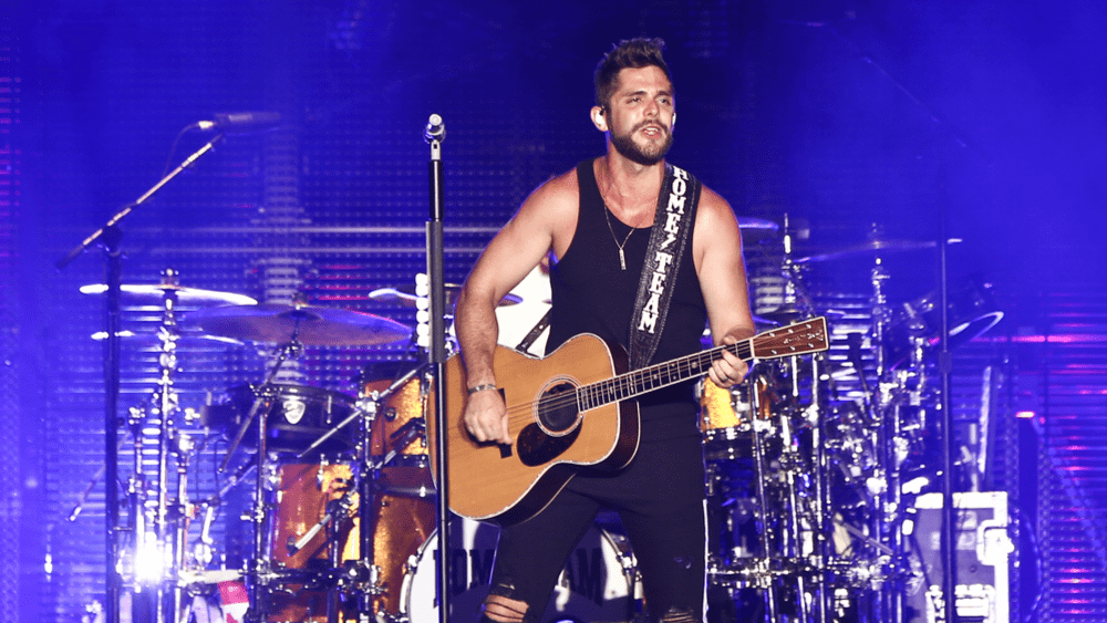 thomas rhett growing up