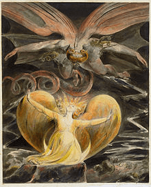 Image: The Great Red Dragon and the Woman Clothed in the Sun, the painting by William Blake which inspired Francis Dolarhyde to begin a life of murder.