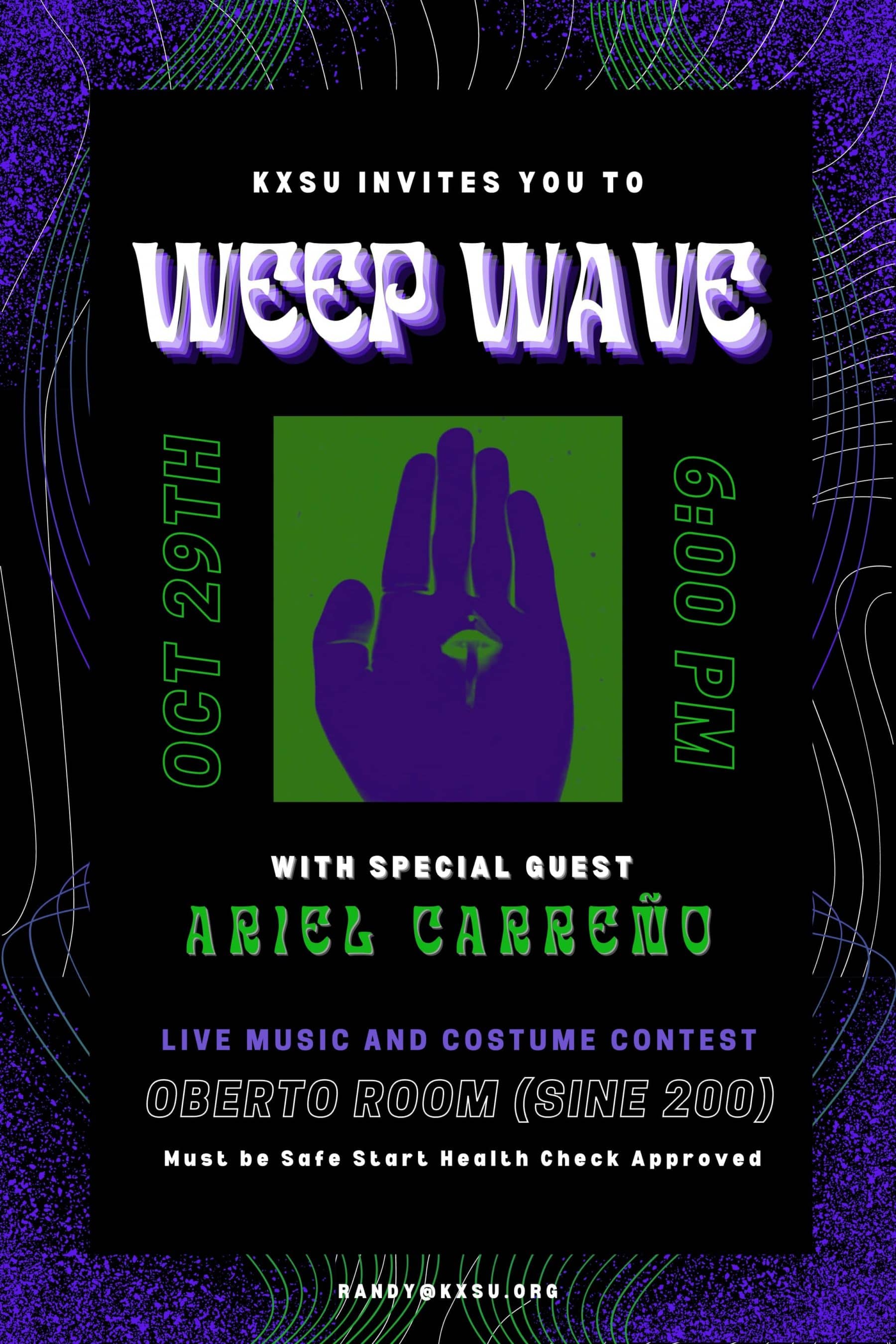 Weep Wave Poster