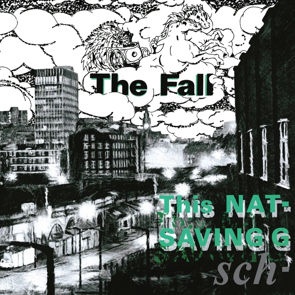 The Fall’s eighth studio album, This Nation’s Saving GracThe album cover for The Fall’s eighth studio album, This Nation’s Saving Grace (1985).
