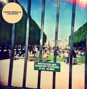 Tame Impala's Lonerism Album cover