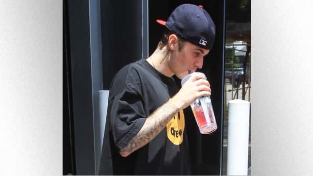 getty_justinbieberdrink_071719