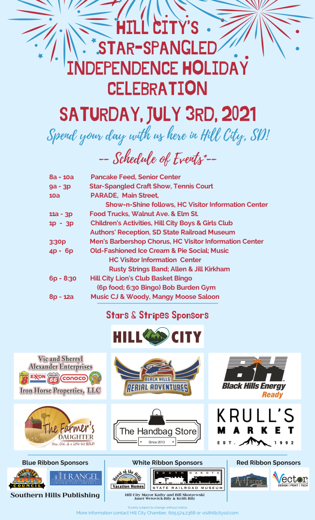 Hill City’s Star Spangled Independence Holiday Celebration