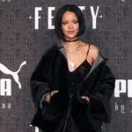 Rihanna attends the FENTY PUMA by Rihanna AW16 Collection during Fall 2016 New York Fashion Week at 23 Wall Street on February 12^ 2016 in New York City.