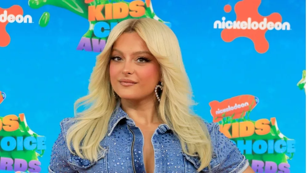 Bebe Rexha at the Kids Choice Awards 2023 at the Microsoft Theater on March 4^ 2023 in Los Angeles^ CA