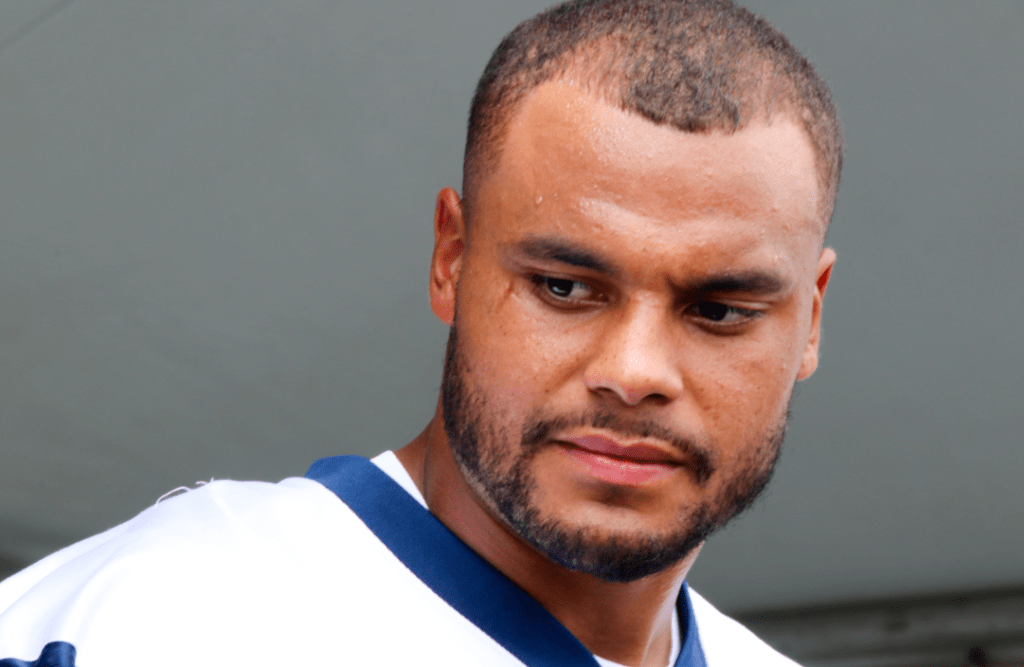 Dak Prescott leaves Cowboys training camp practice with arm soreness