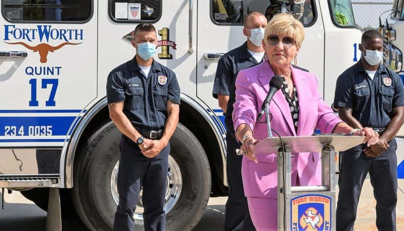 betsy-price-w-mask-firefighters-facebook