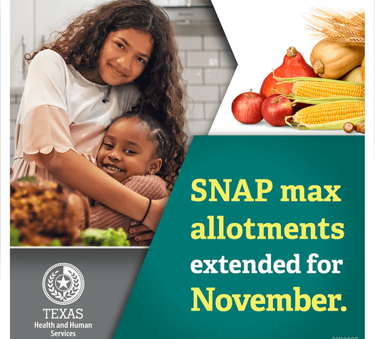 SNAP Food Benefits  Texas Health and Human Services