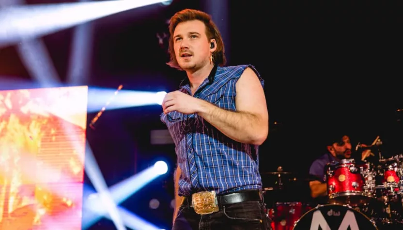 Morgan Wallen performs live at 20 Monroe Live; GRAND RAPIDS^ MICHIGAN / USA - January 2^ 2020