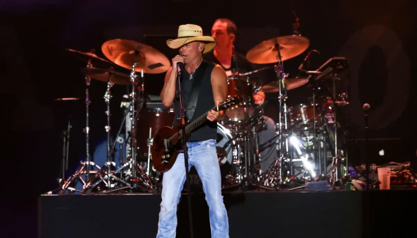 Kenny Chesney at the Runaway Country Music Fest at Osceola Heritage Park on March 19^ 2016 in Kissimmee^ Florida.