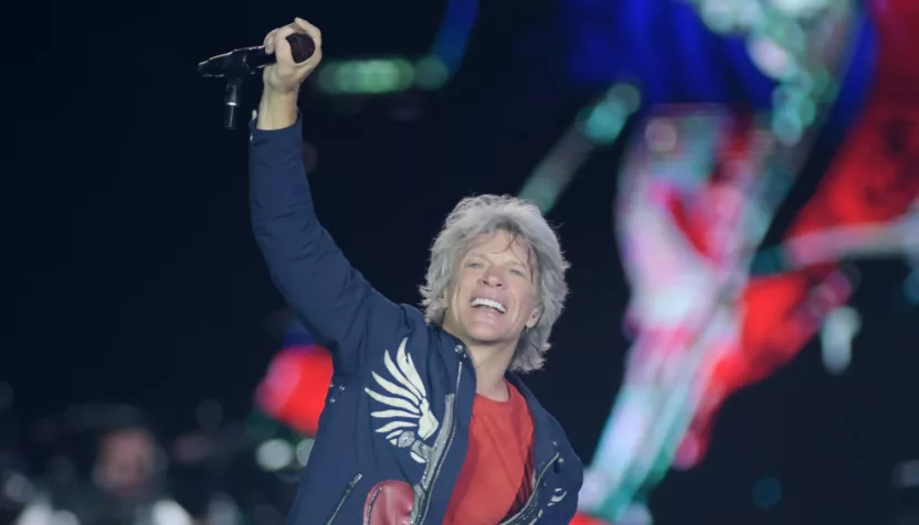 Jon Bon Jovi at Rock in Rio 2019 in Rio de Janeiro; September 30^ 2019.