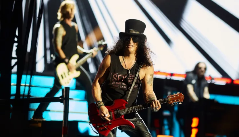 Slash of Guns N´Roses at Stadium Vicente Calderon^ Madrid Spain 4 June 2017