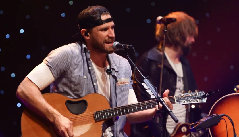 Chase Rice performs at CBS Radio's Stars & Strings event at the Chicago Theatre on November 9^ 2016 in Chicago^ Illinois.