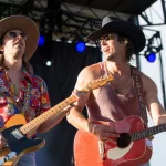 Cameron Duddy and Mark Wystrach of the band Midland perform at BottleRock. Napa^ CA/USA: 5/24/19