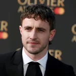 Paul Mescal attends The Olivier Awards 2023 at the Royal Albert Hall in London^ England. London^ United Kingdom - April 02^ 2023