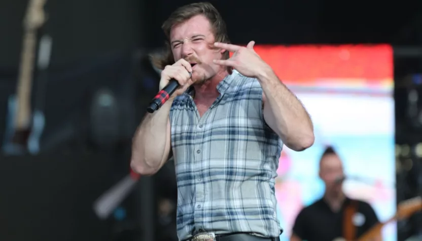 Morgan Wallen performs in concert during the "Can't Say I Ain't Country" Tour on July 20^ 2019 at Northwell Health at Jones Beach Theater in Wantagh^ New York.