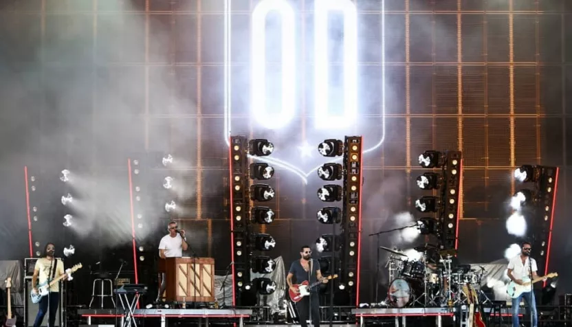 Old Dominion performs during Country Thunder Music Festival on July 22^ 2017 in Twin Lakes^ Wisconsin.