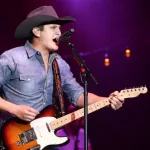 Jon Pardi performs onstage during the "All Time High" tour at the Paramount on January 16^ 2016 in Huntington^ New York.