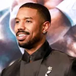 Michael B Jordan at the premiere of Creed III at the TCL Chinese Theatre IMAX. LOS ANGELS^ CA - FEB 27^ 2023