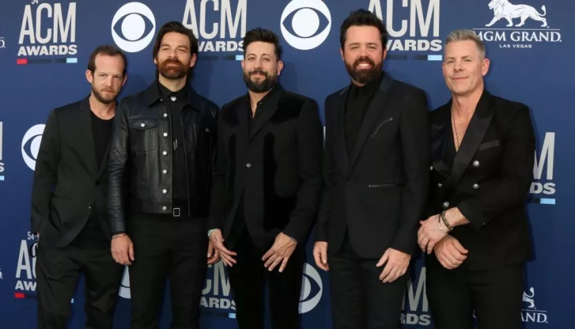 Old Dominion at the 54th Academy of Country Music Awards at the MGM Grand Garden Arena on April 7^ 2019 in Las Vegas^ NV