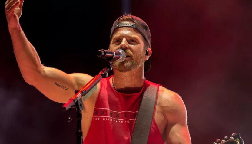 Kip Moore performs at the Cavendish Music Festival. Event organizer: Strut Entertainment^ Toronto. CAVENDISH PEI - Saturday^ July 8^ 2017