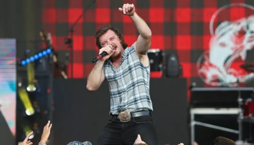 Morgan Wallen performs in concert during the "Can't Say I Ain't Country" Tour on July 20^ 2019 at Northwell Health at Jones Beach Theater in Wantagh^ New York.