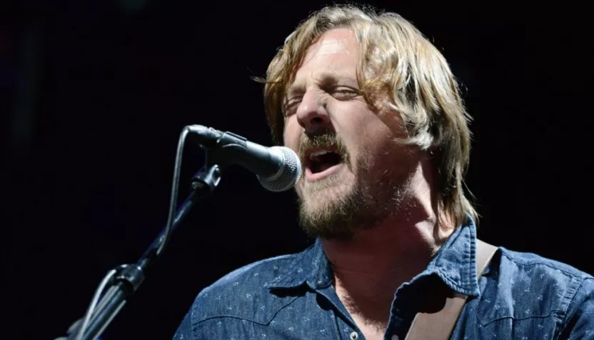 Sturgill Simpson performs onstage at the 2018 Farm Aid. Hartford^ CT - September 22^ 2018