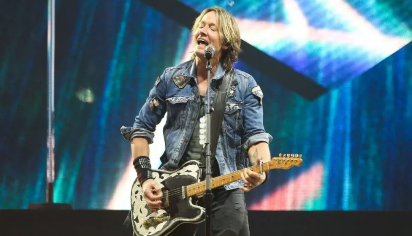 Keith Urban performs onstage at Barclays Center on October 27^ 2018 in Brooklyn^ New York.