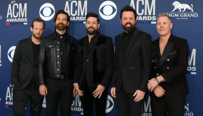Old Dominion at the 54th Academy of Country Music Awards at the MGM Grand Garden Arena on April 7^ 2019 in Las Vegas^ NV