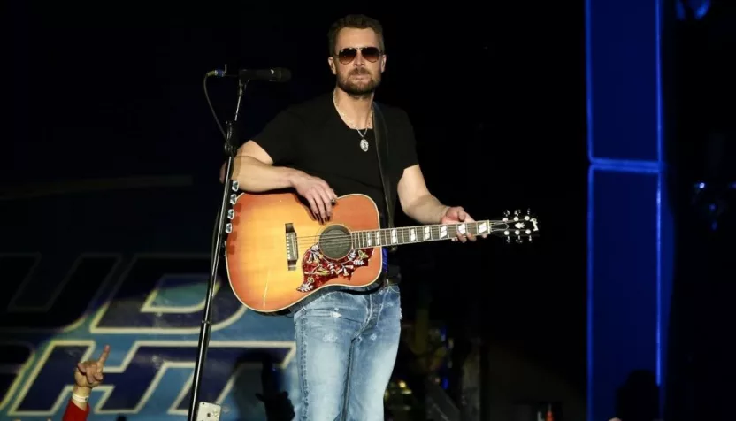 Eric Church performs onstage at the Runaway Country Music Fest at Osceola Heritage Park on March 20^ 2016 in Kissimmee^ Florida. KISSIMMEE^ FL-MAR 20
