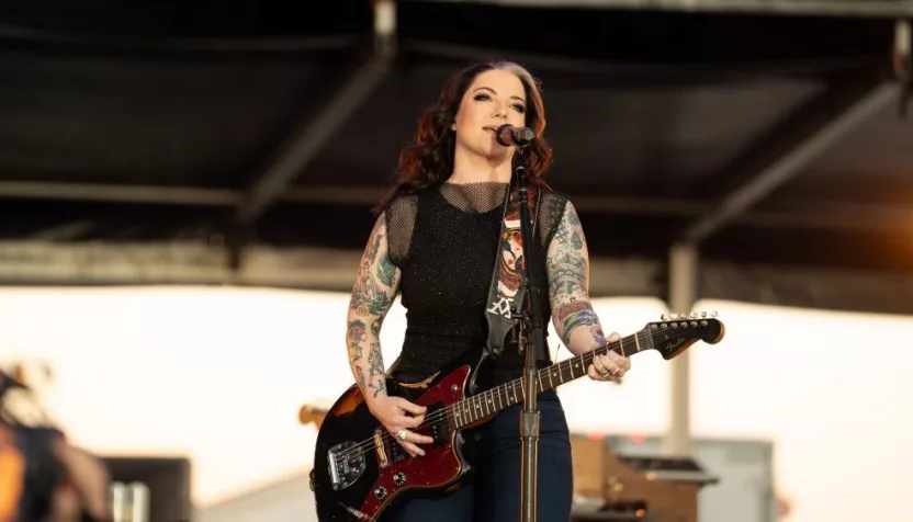 Ashley McBryde performs in concert on April 5^ 2024 in Fort Lauderdale^ Florida as part of the Tortuga Music Festival.