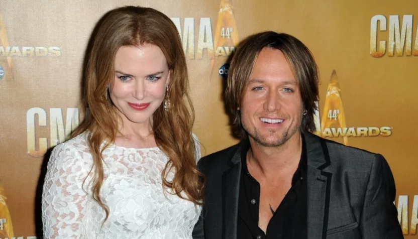 Nicole Kidman and Keith Urban at the 44th Annual CMA Awards^ Bridgestone Arena^ Nashville^ TN. 11-10-10