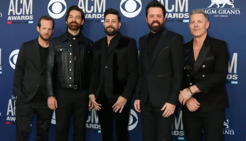 Old Dominion at the 54th Academy of Country Music Awards at the MGM Grand Garden Arena on April 7^ 2019 in Las Vegas^ NV