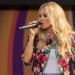 Carrie Underwood performs during GMA concert at Central Park in New York on August 2^ 2024