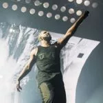 Drake preforms at Joe Louis Arena Detroit^ Michigan - August 16 2016