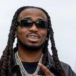Quavo^ American rapper and singer^ at the F1 United States Grand Prix 2024. AUSTIN^ TEXAS^ UNITED STATES - October 17^ 2024