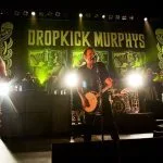 Dropkick Murphys perform on stage at the Paramount Theater in Seattle on June 27^ 2011.