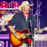 Country singer Toby Keith performs in concert at Country Thunder Arizona on April 8^ 2018 in Florence^ Arizona.