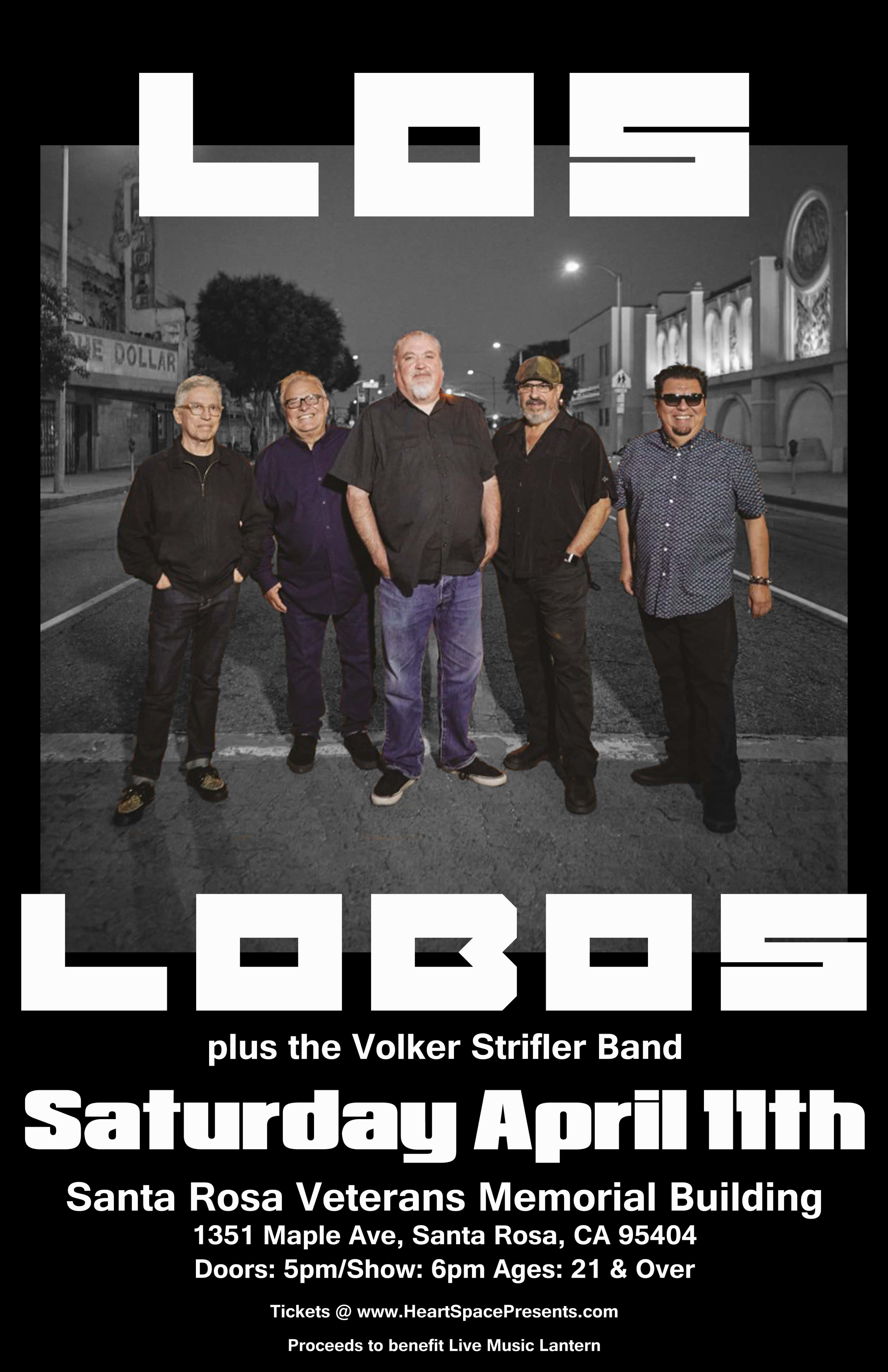 * CANCELLED* Los Lobos with Volker Strifler Band The Krush 95.9