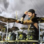 DRUMMER Mike Portnoy of Dream Theater performs in concert June 14^ 2010 at the Comfort Dental Amphitheater in Denver^ CO.