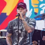 Kane Brown performs during the "We Love NYC: The Homecoming Concert" at the Great Lawn in Central Park on August 21^ 2021 in New York City.