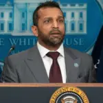 FBI Director Kash Patel Speaks during President Donald Trump press briefing. Washington DC^ United States^ August 11 2025