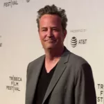 Matthew Perry attends 'The Circle' screening during the 2017 TriBeCa Film Festival at BMCC Tribeca PAC on April 26^ 2017 in New York City.