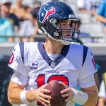 QB DAVIS MILLS (#10) HOUSTON TEXANS VS JACKSONVILLE JAGUARS OCTOBER 9^ 2022 at TIAA BANK FIELD JACKSONVILLE FLORIDA